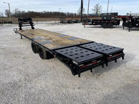 New 2026 Legend Trailers 102X32 TANDEM LO-PRO GOOSENECK W/10K AXLES & MAX RAMPS