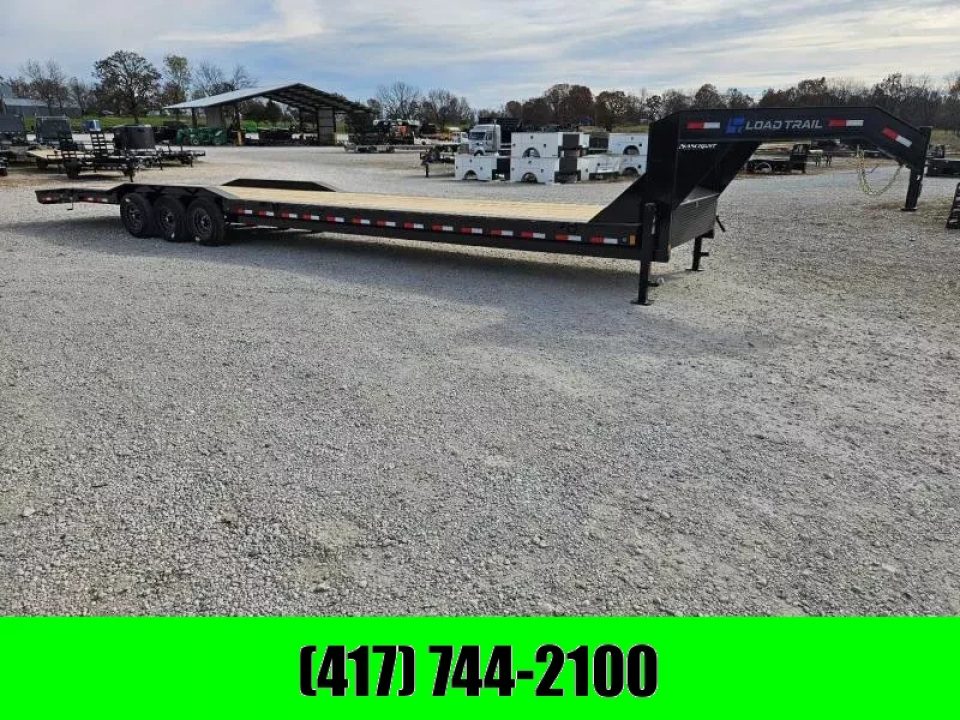 New 2026 Load Trail 102X40 TRIPLE 21K GOOSENECK EQUIPMENT HAULER W/SLIDEOUT RAMPS
