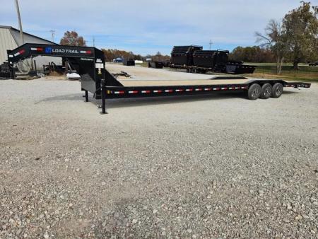 New 2026 Load Trail 102X40 TRIPLE 21K GOOSENECK EQUIPMENT HAULER W/SLIDEOUT RAMPS