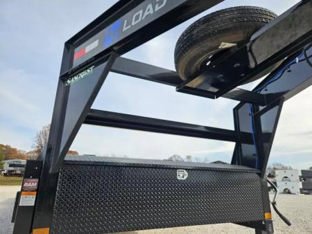 New 2026 Load Trail 102X40 TRIPLE 21K GOOSENECK EQUIPMENT HAULER W/SLIDEOUT RAMPS