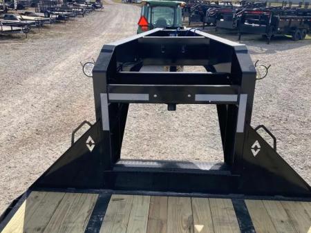 New 2026 Diamond C Trailers 102X35 TANDEM 25.9K GN HYDROTAIL W/ HYDROJACKS, STEEL RUNNERS, 60" SPREAD & DISC BRAKES