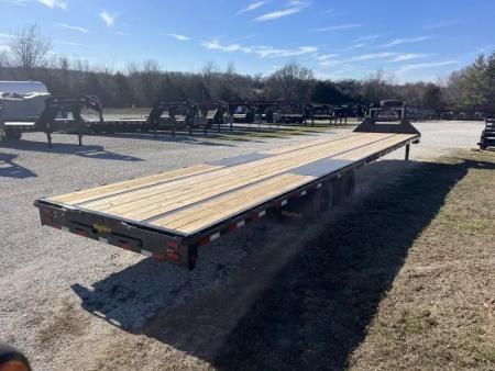New 2026 Big Tex Trailers 102x40 Tandem 25.9K GN w/ Slide Out Ramps, 2-Speed Jacks 14PLY Tires