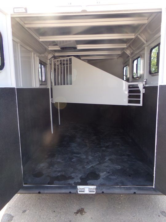 New 2027 Trails West Adventure MX II Titanium GREY 3 Horse Trailer