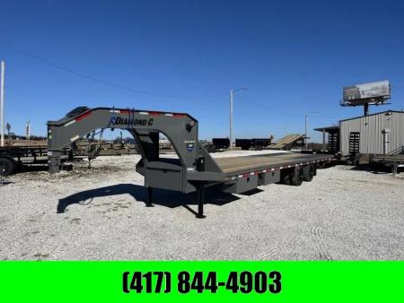 New 2026 Diamond C Trailers 102x32 40K FMAX216 Pacesetter Hydro tail w/ Hydro Jacks/ 17.5 18ply Tires/ Elec/Hydro Brakes