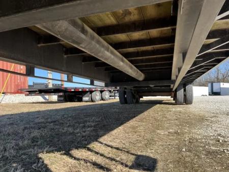 Used 2018 Lamar Trailers 102x32 23.9K w/ Folding Ramps/ 14ply Tires/ Frame Bridging/ Torque Tube