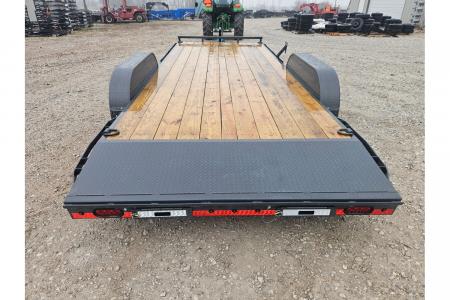 New 2026 Lamar 83X20 TANDEM 10K CAR HAULER W/2' STEEL DOVE & SLIDE OUT RAMPS