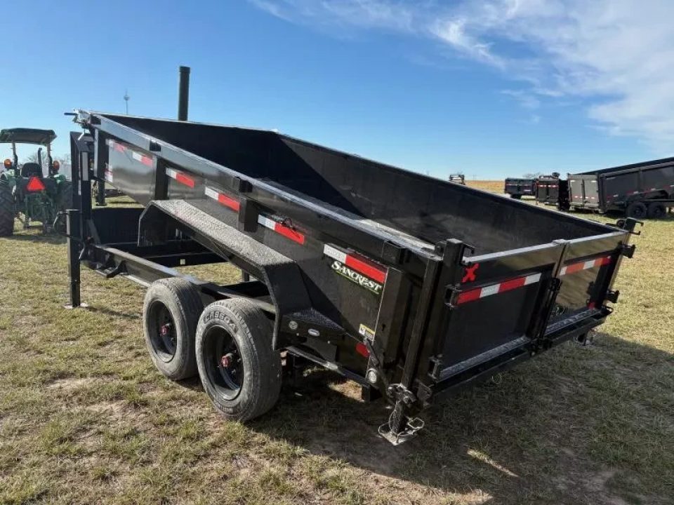 New 2026 MAXX-D 83x14 Tandem 18k GN Telescopic Dump Trailer W/ 2' Sides