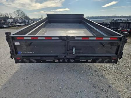 New 2026 Load Trail 96X16 TANDEM 14K GOOSENECK DECKOVER DUMP W/18" FOLD DOWN SIDES