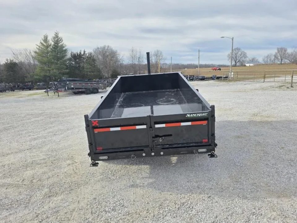 New 2026 MAXX-D 83X16 TANDEM 17.5K TELESCOPIC DUMP W/ 24" SIDES, SLIDE IN RAMPS & WIRELESS REMOTE