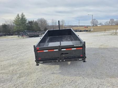 New 2026 MAXX-D 83X16 TANDEM 17.5K TELESCOPIC DUMP W/ 24" SIDES, SLIDE IN RAMPS & WIRELESS REMOTE