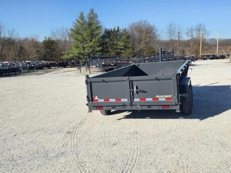 New 2026 Lamar Trailers 83x16 Tandem 14K Telescopic Dump w/ 2' Sides & 7 Gauge Floor