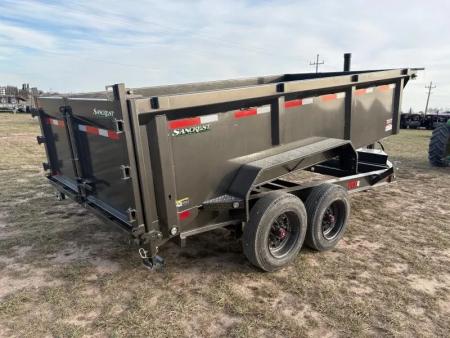 New 2026 MAXX-D 83x14 Tandem 17.5K Telescopic Dump Trailer