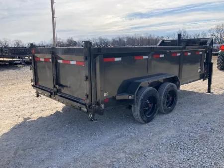 New 2026 MAXX-D 83X16 TANDEM TELESCOPIC GN DUMP W/ 3' SIDES, SLIDE IN RAMPS, 7 GA FLOOR & WIRELESS REMOTE