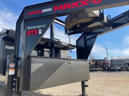 New 2026 MAXX-D 83X16 TANDEM TELESCOPIC GN DUMP W/ 3' SIDES, SLIDE IN RAMPS, 7 GA FLOOR & WIRELESS REMOTE