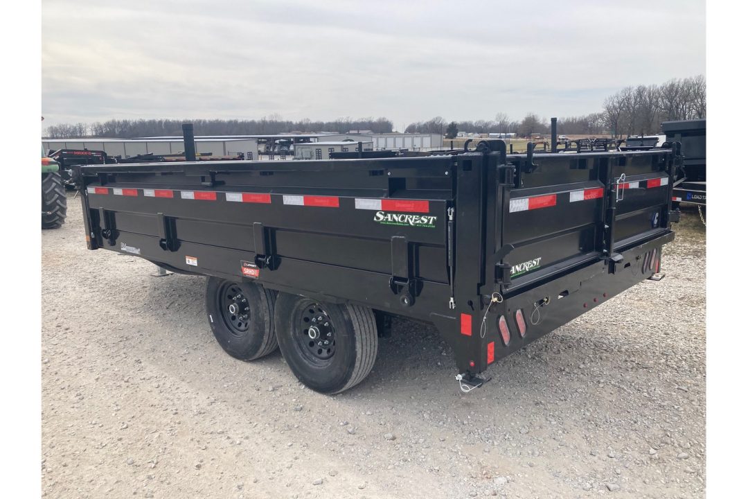 New 2026 Diamond C 96X14 TANDEM 15.5K TELESCOPIC DUMP W/ 22" FOLD DOWN SIDES, SLIDE IN RAMPS, 14 PLY TIRES & WIRELESS R