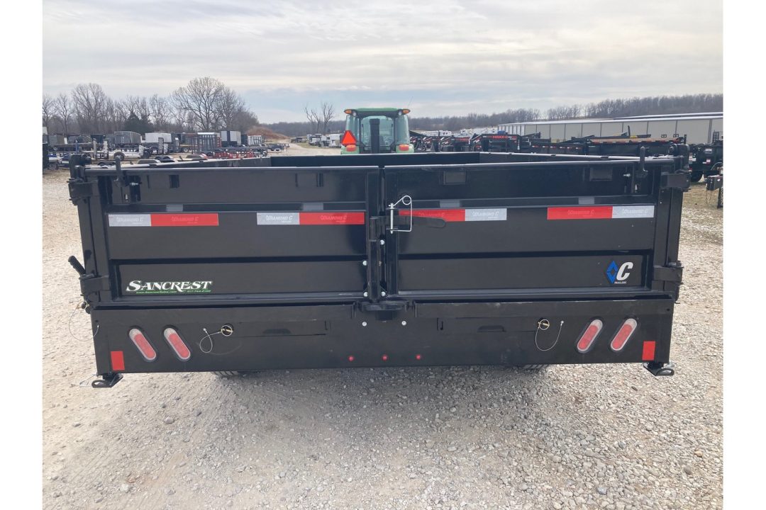 New 2026 Diamond C 96X14 TANDEM 15.5K TELESCOPIC DUMP W/ 22" FOLD DOWN SIDES, SLIDE IN RAMPS, 14 PLY TIRES & WIRELESS R