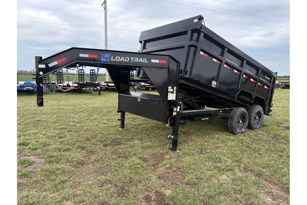 New 2026 Load Trail TANDEM 83X14 14K GN DUMP W/4' SIDES & 7 GAUGE FLOOR