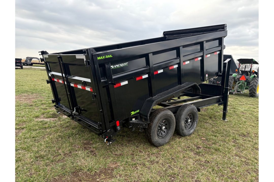 New 2026 Load Trail TANDEM 83X14 14K GN DUMP W/4' SIDES & 7 GAUGE FLOOR