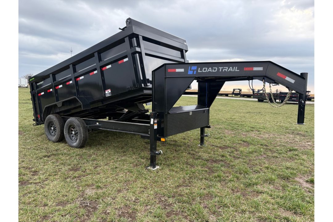 New 2026 Load Trail TANDEM 83X14 14K GN DUMP W/4' SIDES & 7 GAUGE FLOOR