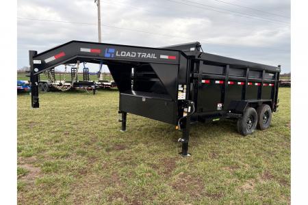 New 2026 Load Trail TANDEM 83X14 14K GN DUMP W/4' SIDES & 7 GAUGE FLOOR