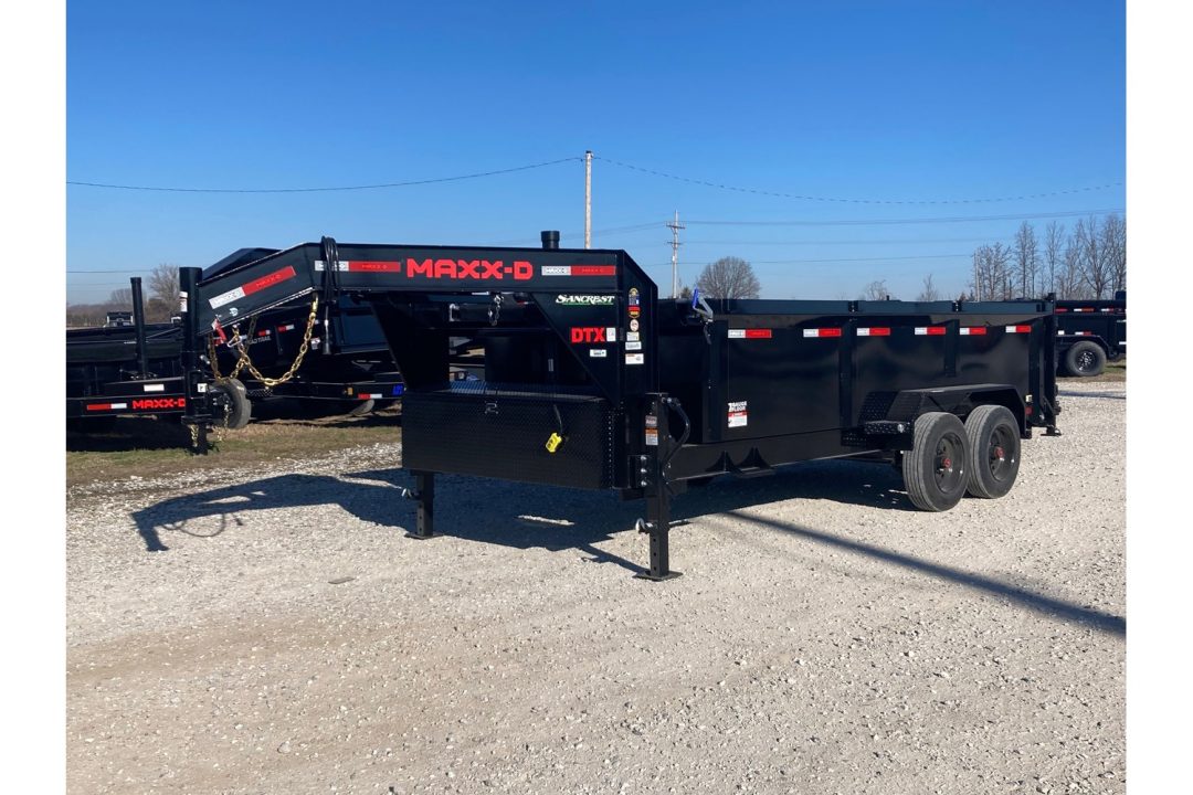 New 2026 MAXX-D 83X16 TANDEM 18K GN TELESCOPIC DUMP W/ 3' SIDES, SLIDE IN RAMPS, 7GA FLOOR & WIRELESS REMOTE