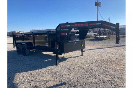 New 2026 MAXX-D 83X16 TANDEM 18K GN TELESCOPIC DUMP W/ 3' SIDES, SLIDE IN RAMPS, 7GA FLOOR & WIRELESS REMOTE