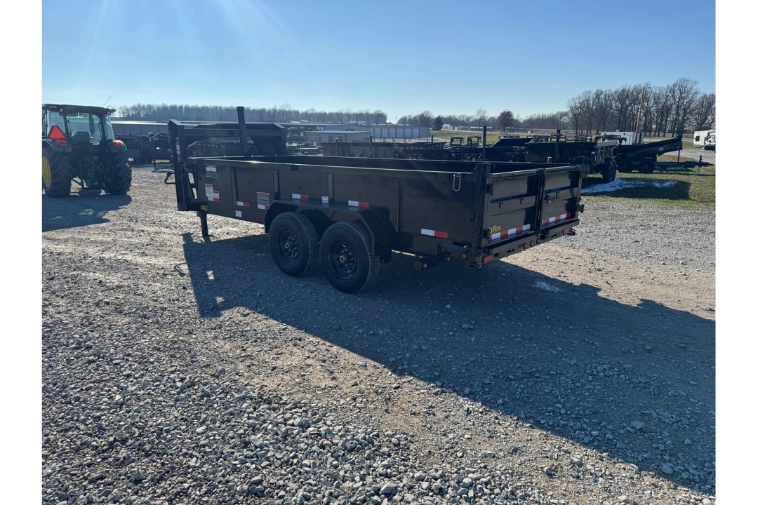 New 2026 Big Tex Trailers 83x16 Tandem 15.9K GN Telescopic Dump w/ 2' Sides