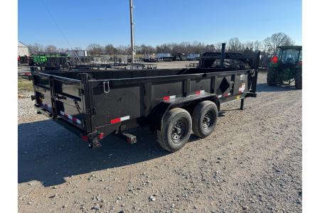 New 2026 Big Tex Trailers 83x16 Tandem 15.9K GN Telescopic Dump w/ 2' Sides