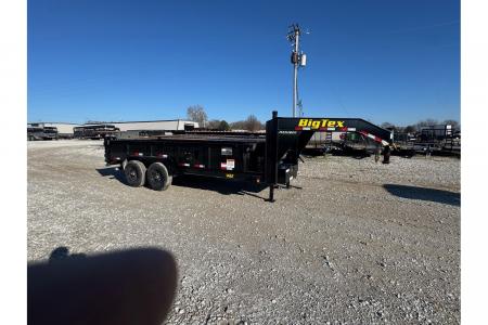 New 2026 Big Tex Trailers 83x16 Tandem 15.9K GN Telescopic Dump w/ 2' Sides