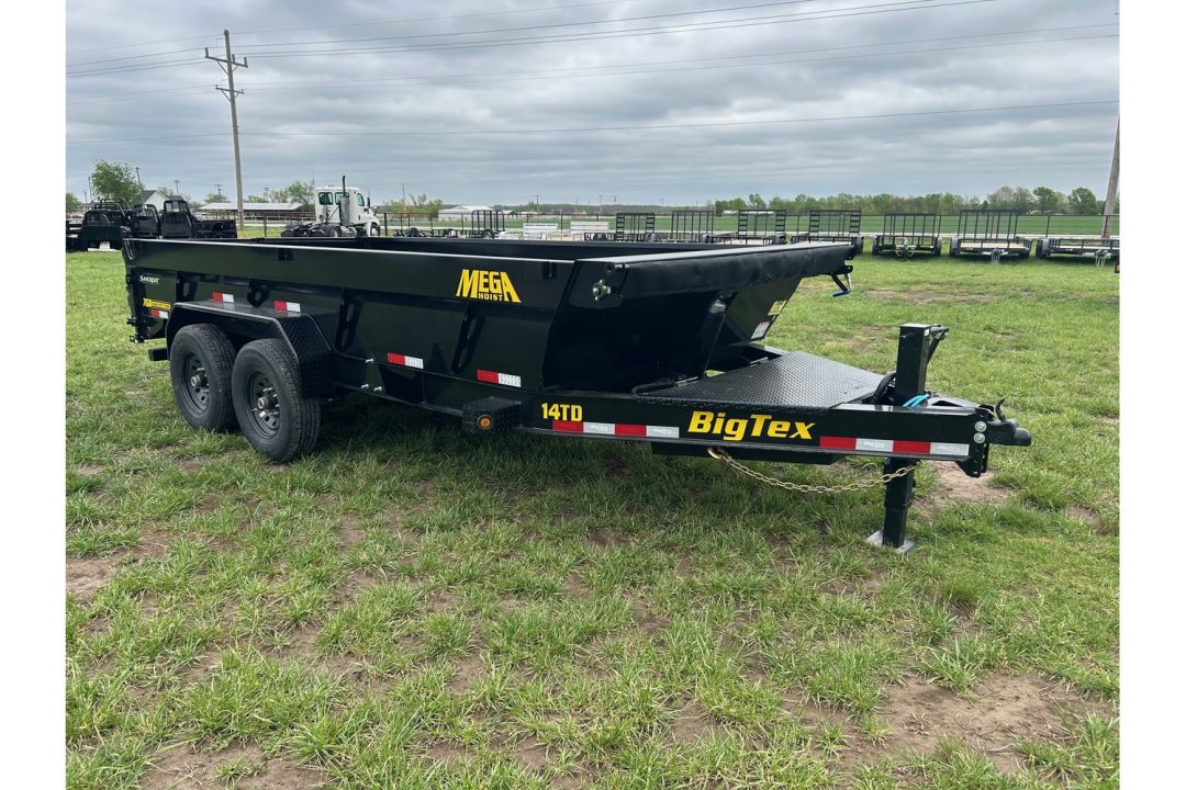 New 2026 Big Tex 83x16 Tandem 15.4K Telescopic Dump w/ 7 Gauge Floor & Slide In Ramps