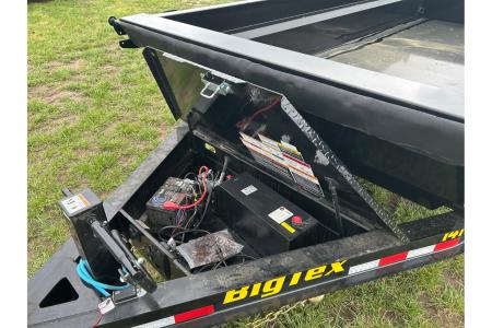 New 2026 Big Tex 83x16 Tandem 15.4K Telescopic Dump w/ 7 Gauge Floor & Slide In Ramps
