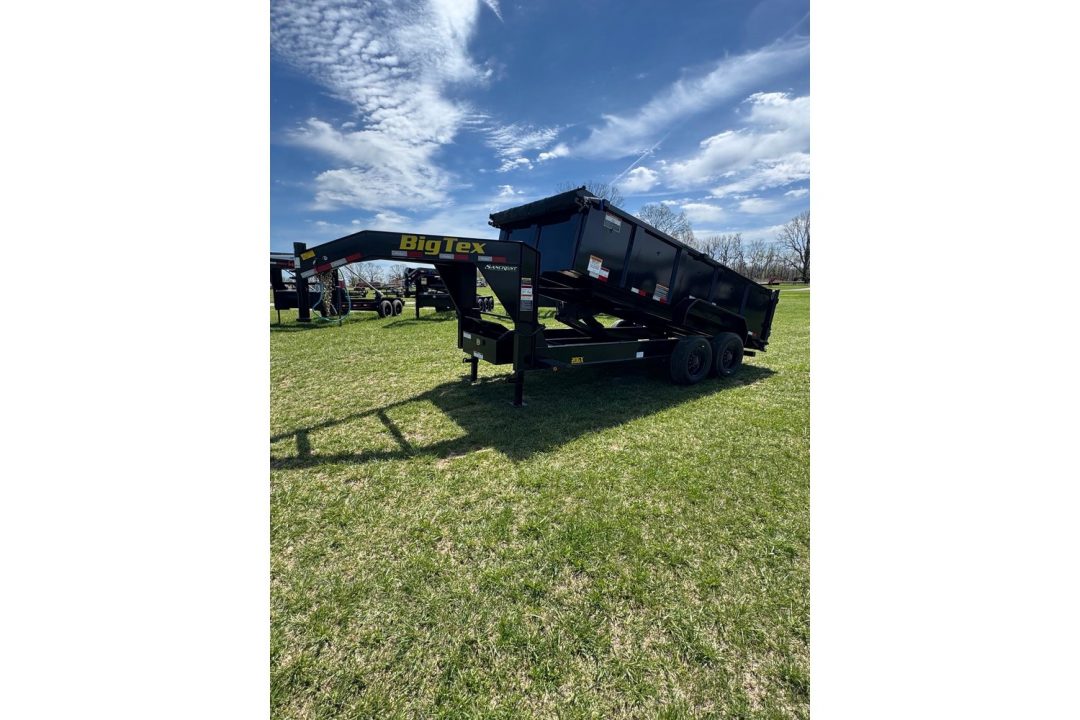 New 2026 Big Tex 83x16 Tandem 22K GN Dump w/ 3' Sides & 7 Gauge Floor
