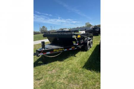New 2026 Big Tex Trailers 14TD 83x16 Telescopic Dump Trailer W/2' Sides WITH SPRING ARM TARP / SOLAR /14 PLY TIRES