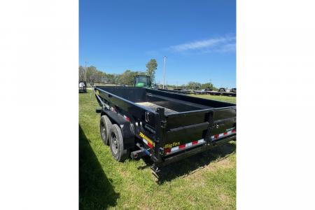 New 2026 Big Tex Trailers 14TD 83x16 Telescopic Dump Trailer W/2' Sides WITH SPRING ARM TARP / SOLAR /14 PLY TIRES