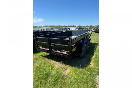 New 2026 Big Tex Trailers 14TD 83x16 Telescopic Dump Trailer W/2' Sides WITH SPRING ARM TARP / SOLAR /14 PLY TIRES