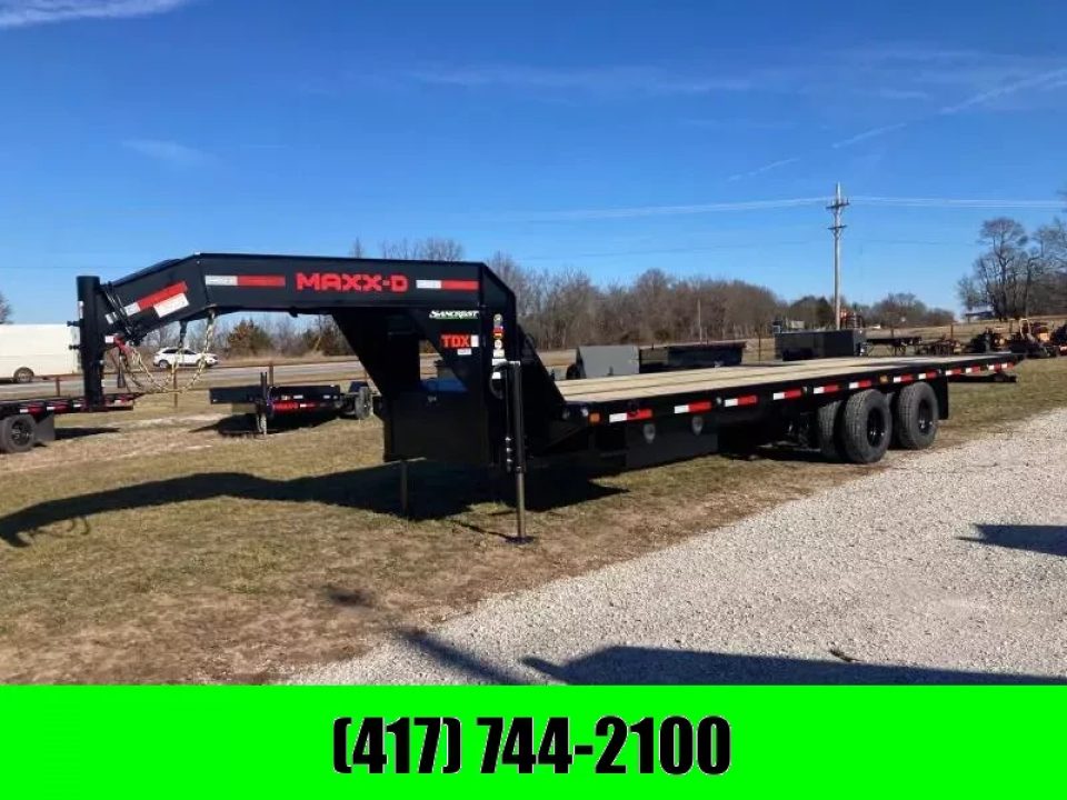 New 2026 MAXX-D 102X30 TANDEM 25K GN FULL TILT W/ HYDROJACKS, WINCH PLATE & WIRELESS REMOTE
