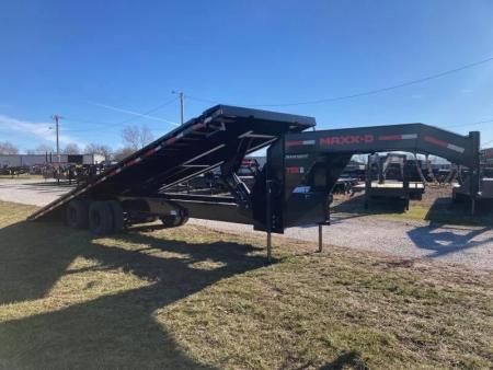 New 2026 MAXX-D 102X30 TANDEM 25K GN FULL TILT W/ HYDROJACKS, WINCH PLATE & WIRELESS REMOTE