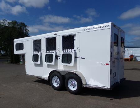 New 2027 Trails West Adventure MX 3 Horse Gooseneck Trailer
