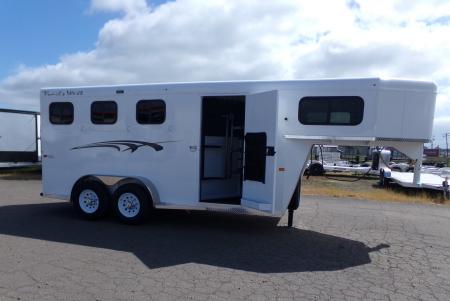 New 2027 Trails West Adventure MX 3 Horse Gooseneck Trailer