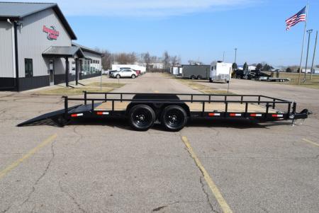 New BND 7x20 LANDSCAPE UTILITY TRAILER w/ 5200LB AXLES AND HD REAR RAMP GATE