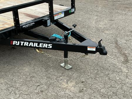New 2026 PJ Trailers 83" x 16' Tandem Axle Channel Utility (UL) Trailer