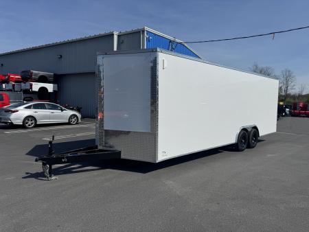 New 2026 Maximum Cargo Trailers 8.5X24 TA3 Cargo / Enclosed Trailer *WHITE