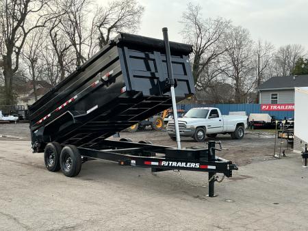 New 2026 PJ Trailers 83  x 16' Pro-Lift High Side (DT) 14K GVWR Dump Trailer