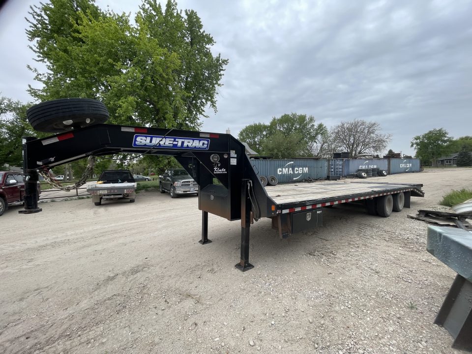Used 2023 Sure-Trac 8.5x25+5 Heavy Duty LowPro Deckover 25.9K Equipment Trailer
