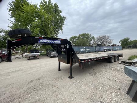 Used 2023 Sure-Trac 8.5x25+5 Heavy Duty LowPro Deckover 25.9K Equipment Trailer