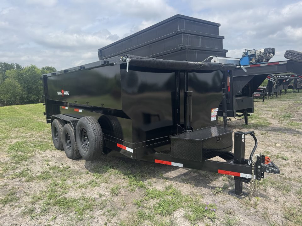 New 2026 Texas Pride Trailers DT714416KBP-7276 Dump Trailer