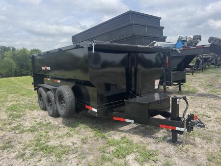 New 2026 Texas Pride Trailers DT714416KBP-7276 Dump Trailer