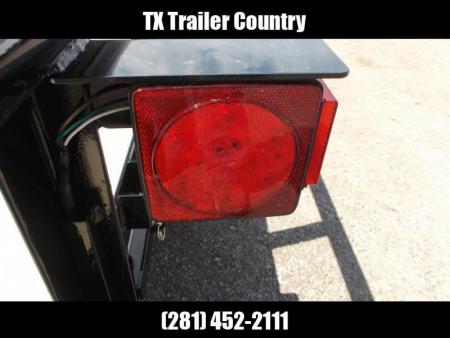 New 2026 Longhorn Trailers 83x20 Utility Trailer / 5200# Axles / 5ft C-Channel Stow Away Ramps / Pipetop