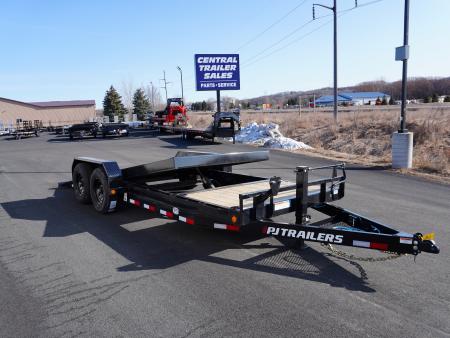 New 2026 PJ Trailers T6 82"x16ft Tilt Trailer