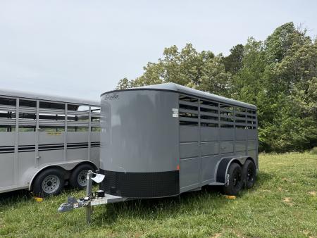 New 2026 Delta Trailers 500 ES 16' 6W 6'6'' TALL NO MATS Stock / Stock Combo Trailer